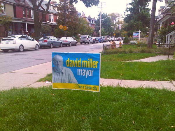 Spotted a '@mayormiller For A Clean City' lawn sign this morning #Toronto #TOVotes #voteTOtwitpic-c om-2umrdh