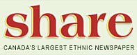 share canada's largest ethnic newspaper